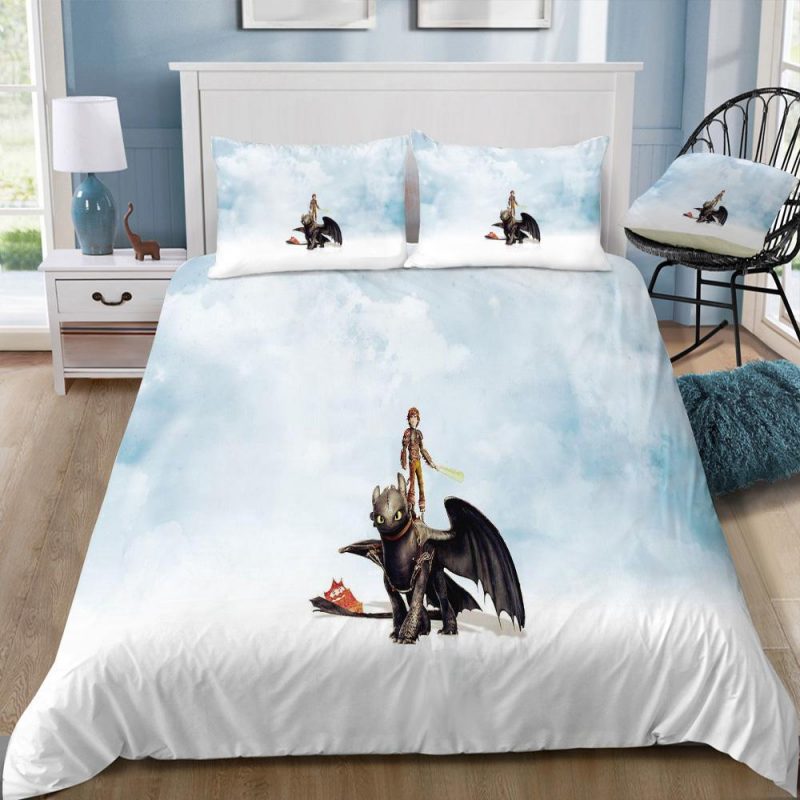 How To Train Your Dragon 19 Duvet Cover and Pillowcase Set Bedding Set How To Train Your Dragon 19 Duvet Cover and Pillowcase Set Bedding Set