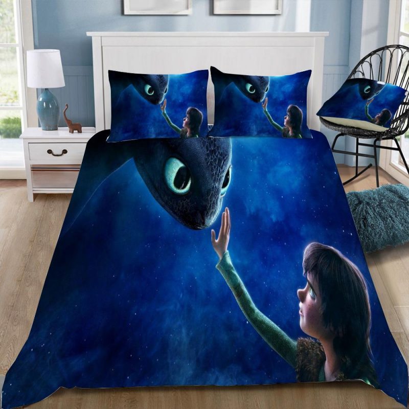 How To Train Your Dragon 3 The Hiden World 17 Duvet Cover and Pillowcase Set Bedding Set How To Train Your Dragon 3 The Hiden World 17 Duvet Cover and Pillowcase Set Bedding Set