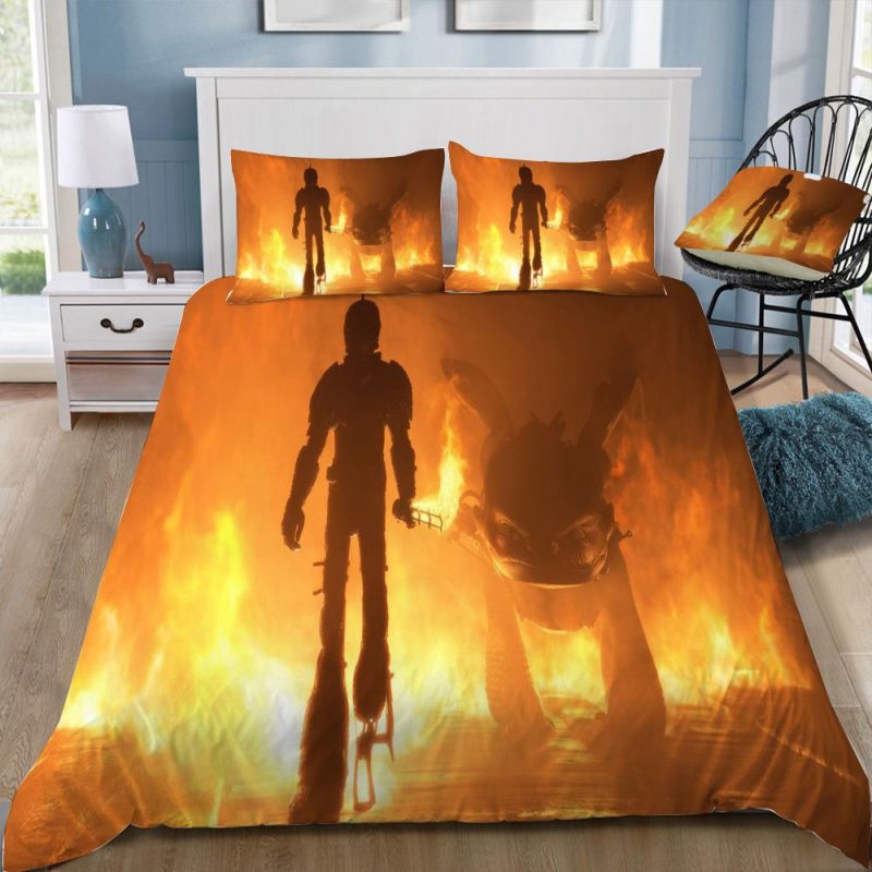 How To Train Your Dragon 3 The Hiden World 6 Duvet Cover and Pillowcase Set Bedding Set How To Train Your Dragon 3 The Hiden World 6 Duvet Cover and Pillowcase Set Bedding Set