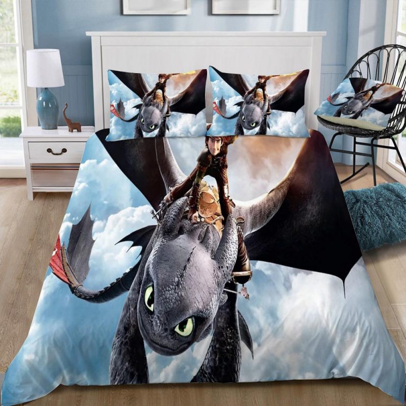 How To Train Your Dragon 31 Duvet Cover and Pillowcase Set Bedding Set How To Train Your Dragon 31 Duvet Cover and Pillowcase Set Bedding Set