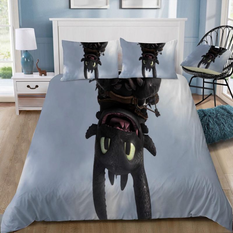 How To Train Your Dragon 37 Duvet Cover and Pillowcase Set Bedding Set 343 How To Train Your Dragon 37 Duvet Cover and Pillowcase Set Bedding Set 343