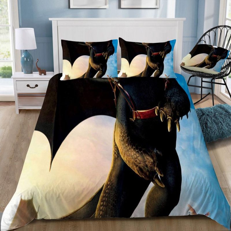 How To Train Your Dragon 4 Duvet Cover and Pillowcase Set Bedding Set How To Train Your Dragon 4 Duvet Cover and Pillowcase Set Bedding Set