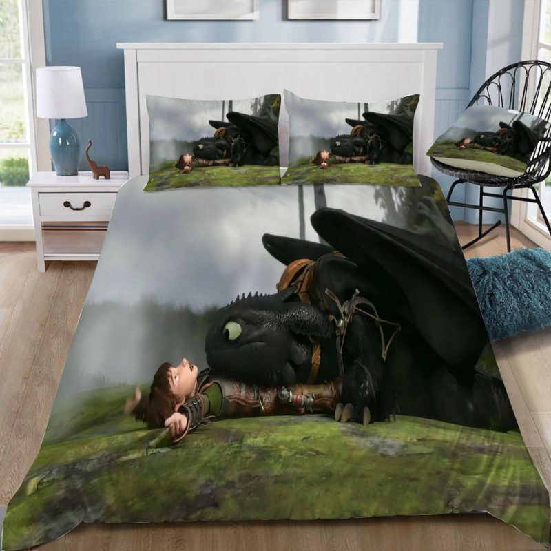 How To Train Your Dragon 7 Duvet Cover and Pillowcase Set Bedding Set How To Train Your Dragon 7 Duvet Cover and Pillowcase Set Bedding Set