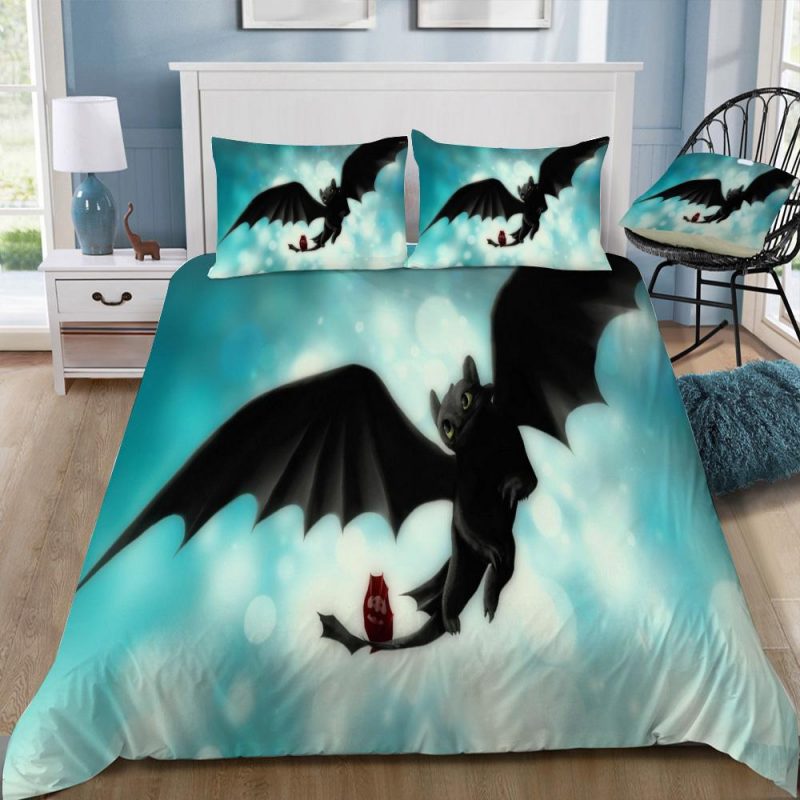 How To Train Your Dragon 8 Duvet Cover and Pillowcase Set Bedding Set How To Train Your Dragon 8 Duvet Cover and Pillowcase Set Bedding Set