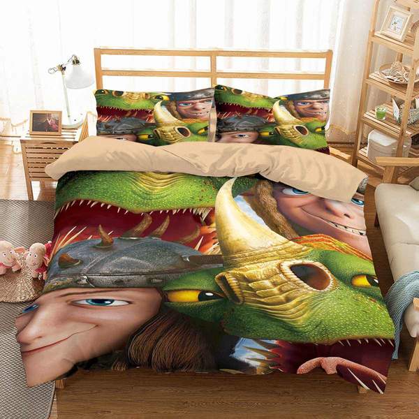 How To Train Your Dragon Duvet Cover and Pillowcase Set Bedding Set 493 How To Train Your Dragon Duvet Cover and Pillowcase Set Bedding Set 493