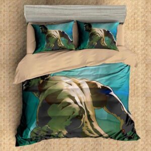 Hulk 2 Duvet Cover and Pillowcase Set Bedding Set