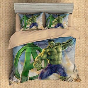 Hulk 4 Duvet Cover and Pillowcase Set Bedding Set
