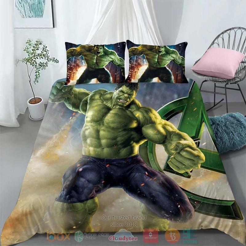 Hulk Graphic Bedding Set Hulk Graphic Bedding Set