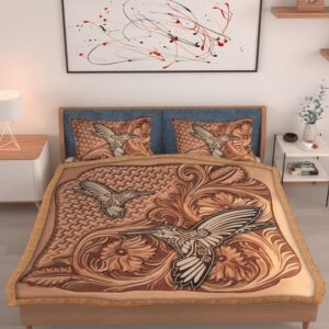 Hummingbird Mandala All Over Printed Bedding Set