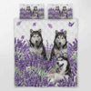 Husky Lavender Quilt Bedding Set