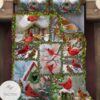 I Am Always With You Christmas Cardinals Bedding Set