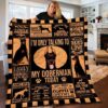 I’M Only Talking To My Doberman Today Quilt Bedding Set
