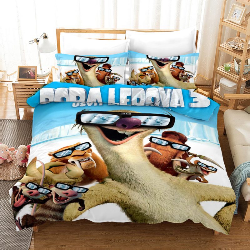 Ice Age 3 Duvet Cover and Pillowcase Set Bedding Set Ice Age 3 Duvet Cover and Pillowcase Set Bedding Set
