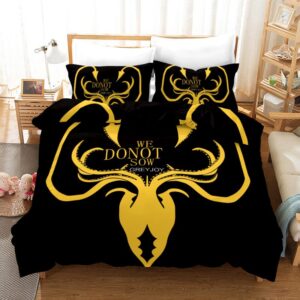 Ice And Fire 1 Duvet Cover and Pillowcase Set Bedding Set