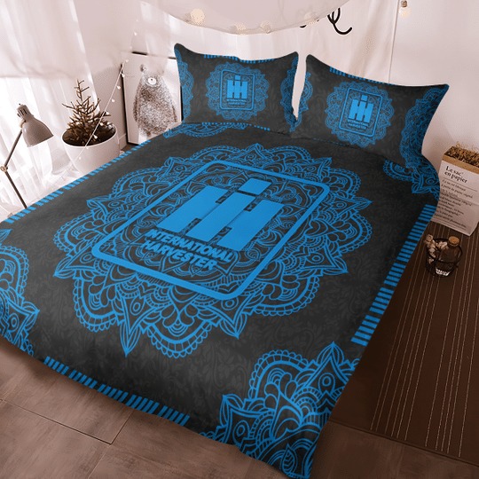 Ih Harvester Mandala Quilt Bedding Set Ih Harvester Mandala Quilt Bedding Set