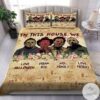 In This House We Love Halloween Horror Movie Characters Bedding Set