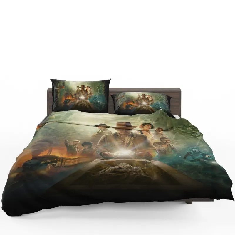 Indiana Jones and the Dial of Destiny Ancient Secrets Bedding Set Indiana Jones and the Dial of Destiny Ancient Secrets Bedding Set