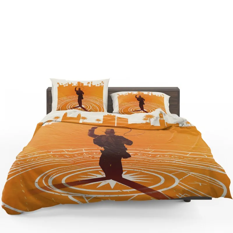 Indiana Jones and the Dial of Destiny Treasure Hunt Bedding Set Indiana Jones and the Dial of Destiny Treasure Hunt Bedding Set