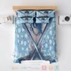 Inosuke Hashibira Dual Blade Modern Pattern Stitched Demon Slayer Kimetsu No Yaiba Bedding Set