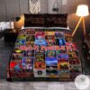 Iron Maiden Pattern Quilt Bedding Set