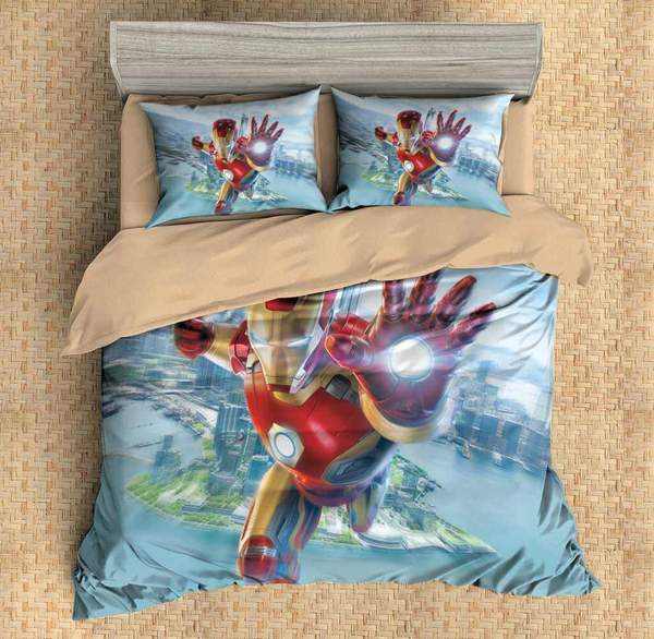 Iron Man 9 Duvet Cover and Pillowcase Set Bedding Set Iron Man 9 Duvet Cover and Pillowcase Set Bedding Set