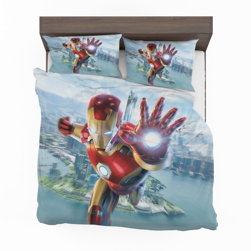 Iron-Man-Experience-Hong-Kong-Disneyland-Bedding-Set-1