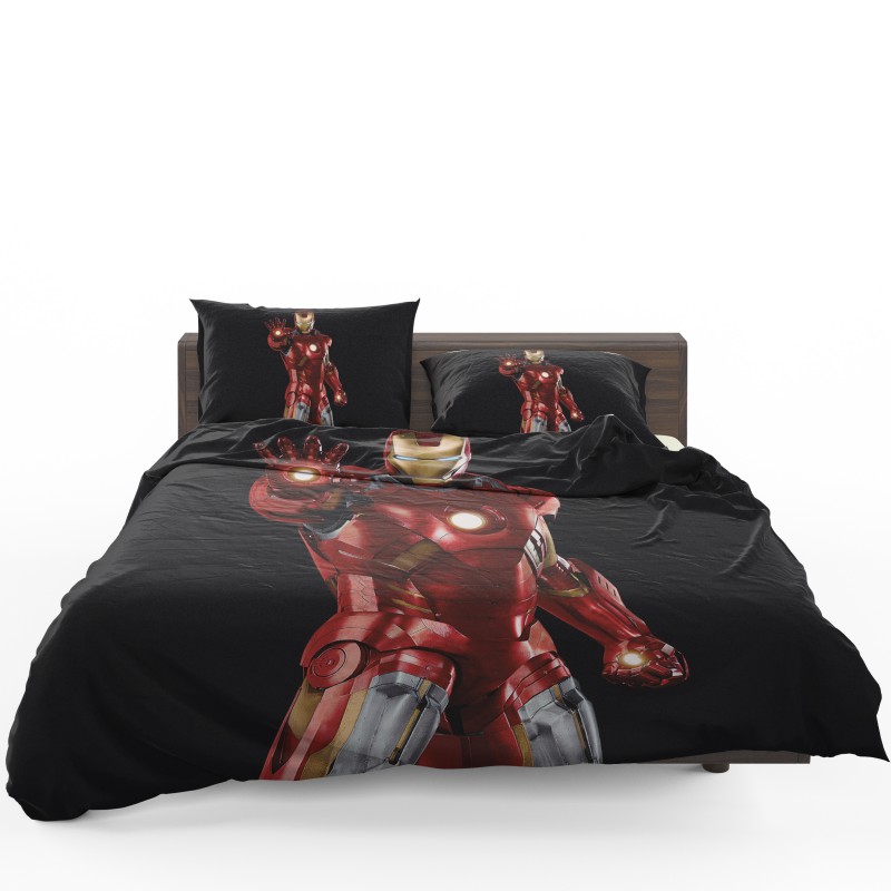 Iron Man Marvel Comics Superheroes Bedding Set Iron Man Marvel Comics Superheroes Bedding Set