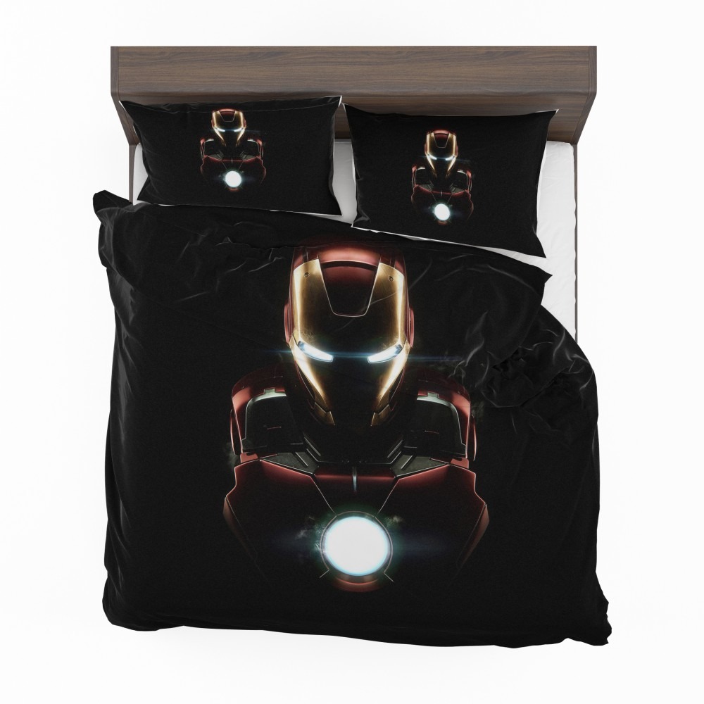 Iron-Man-Movie-Marvel-MCU-Super-Hero-SHIELD-Bedding-Set-1