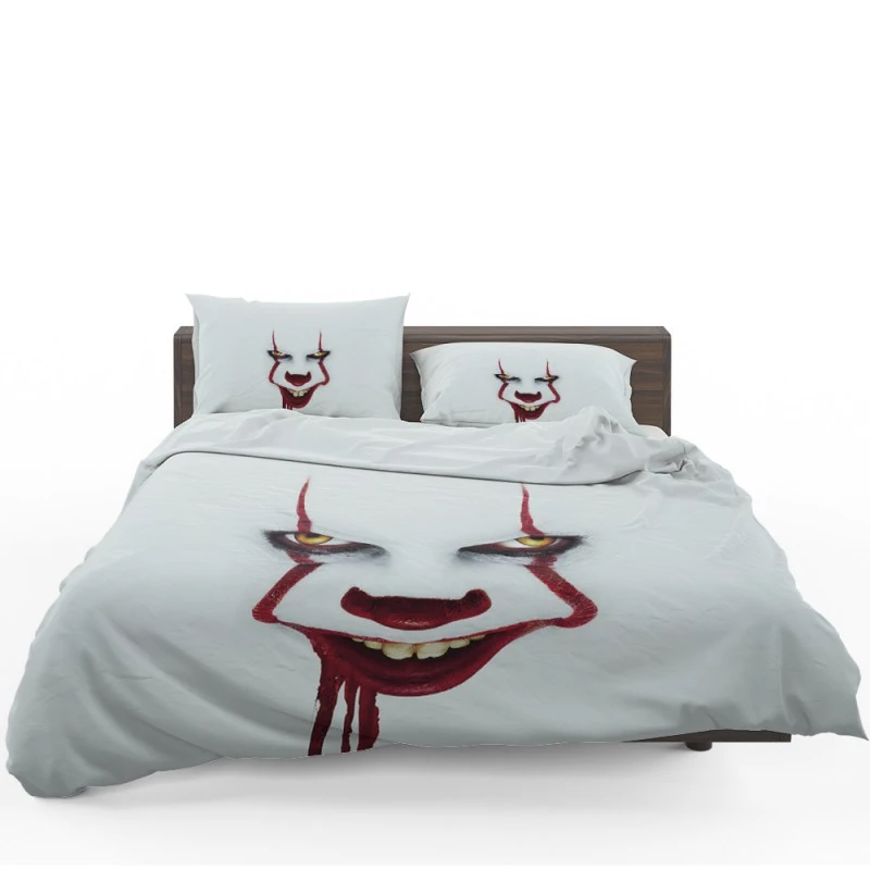 It Chapter Two Film Pennywise White Bedding Set It Chapter Two Film Pennywise White Bedding Set