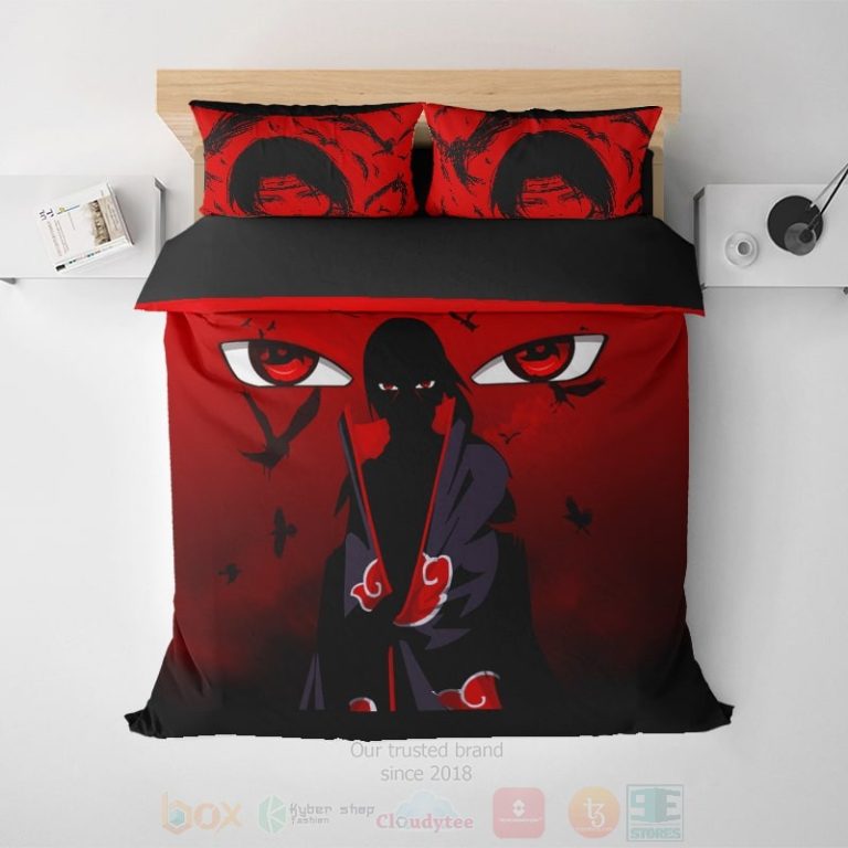 Itachi-Uchiha-Genjutsu-Sharingan-Eyes-Naruto-Bedding-Set-1