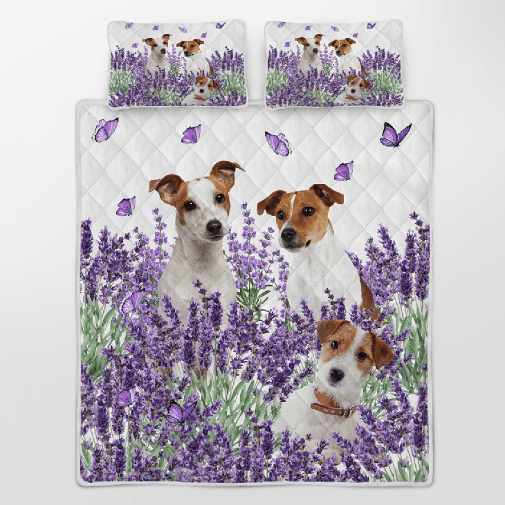 Jack-Russell-Lavender-Quilt-Bedding-Set-1