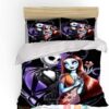 Jack Skellington And Sally Nightmare Before Christmas Bedding Set