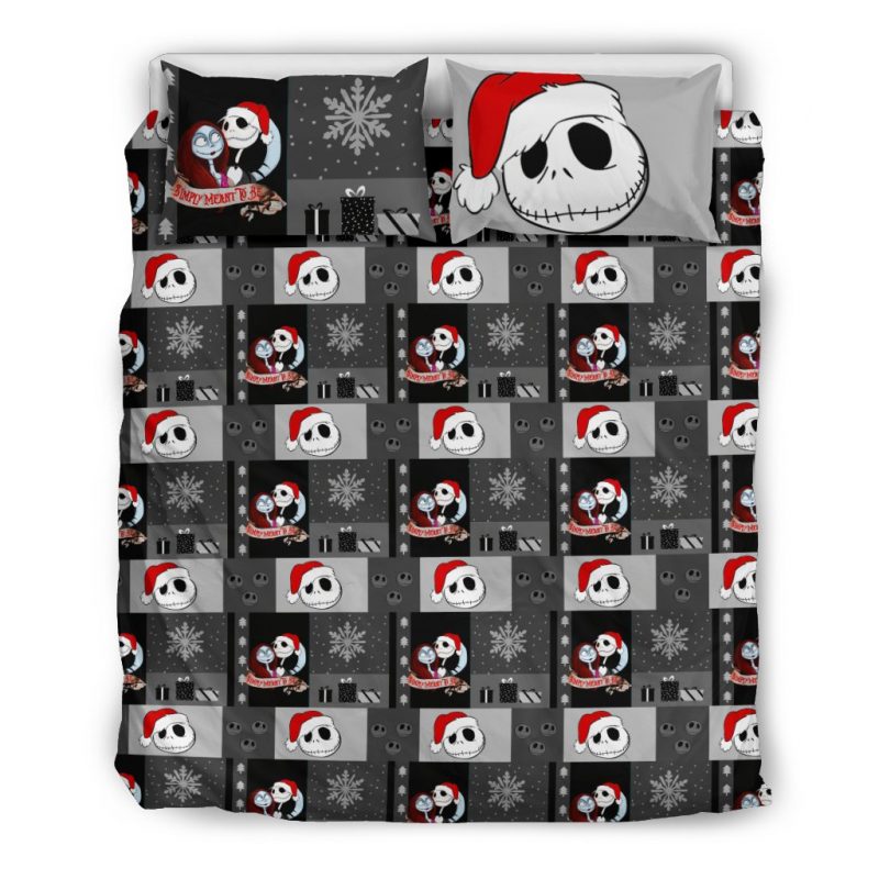 Jack Skellington Halloween 2227 Duvet Cover and Pillowcase Set Bedding Set Jack Skellington Halloween 2227 Duvet Cover and Pillowcase Set Bedding Set