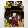 Jack Skellington You Are My Sunshine Quilt Bedding Set