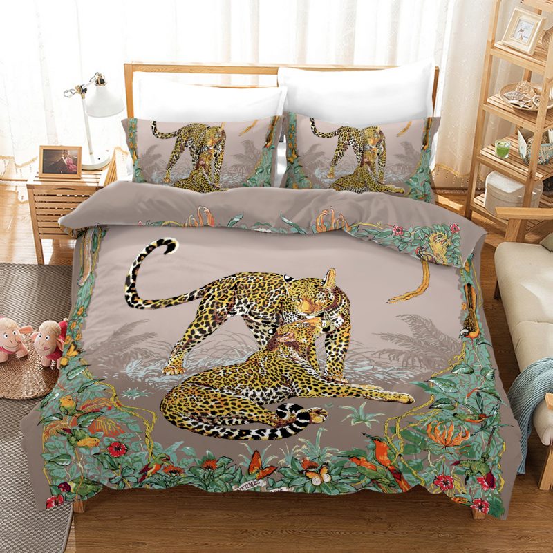 Jaguar Duvet Cover and Pillowcase Set Bedding Set 829 Jaguar Duvet Cover and Pillowcase Set Bedding Set 829