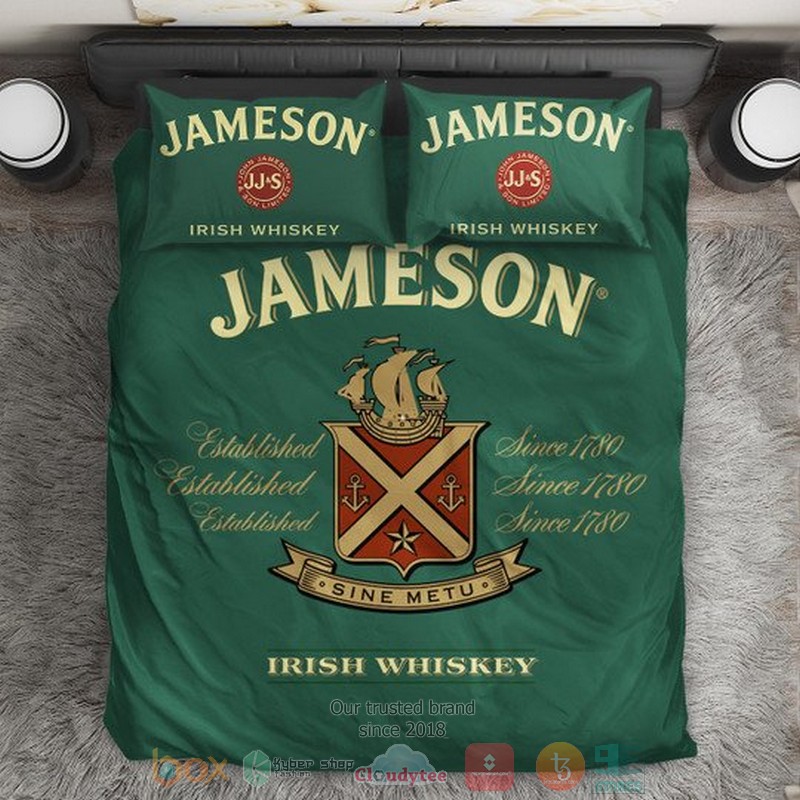 Jameson Irish Whiskey Bedding Set Jameson Irish Whiskey Bedding Set