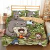 Japan Totoro 221 Duvet Cover and Pillowcase Set Bedding Set