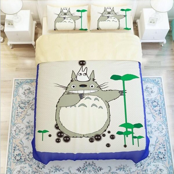 Japan Totoro 223 Duvet Cover and Pillowcase Set Bedding Set Japan Totoro 223 Duvet Cover and Pillowcase Set Bedding Set