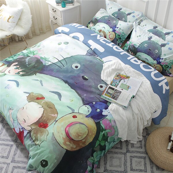 Japan Totoro 225 Duvet Cover and Pillowcase Set Bedding Set Japan Totoro 225 Duvet Cover and Pillowcase Set Bedding Set