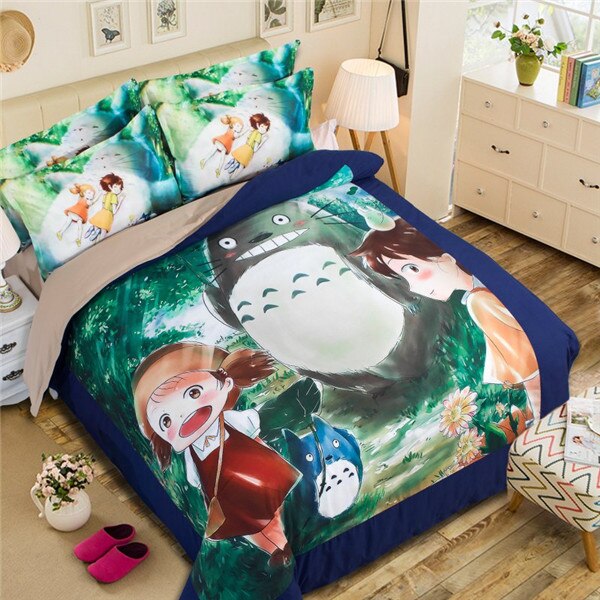 Japan Totoro 228 Duvet Cover and Pillowcase Set Bedding Set Japan Totoro 228 Duvet Cover and Pillowcase Set Bedding Set