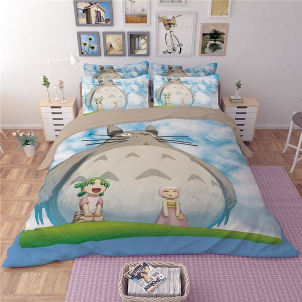 Japan Totoro 231 Duvet Cover and Pillowcase Set Bedding Set Japan Totoro 231 Duvet Cover and Pillowcase Set Bedding Set
