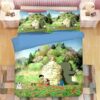 Japan Totoro 233 Duvet Cover and Pillowcase Set Bedding Set