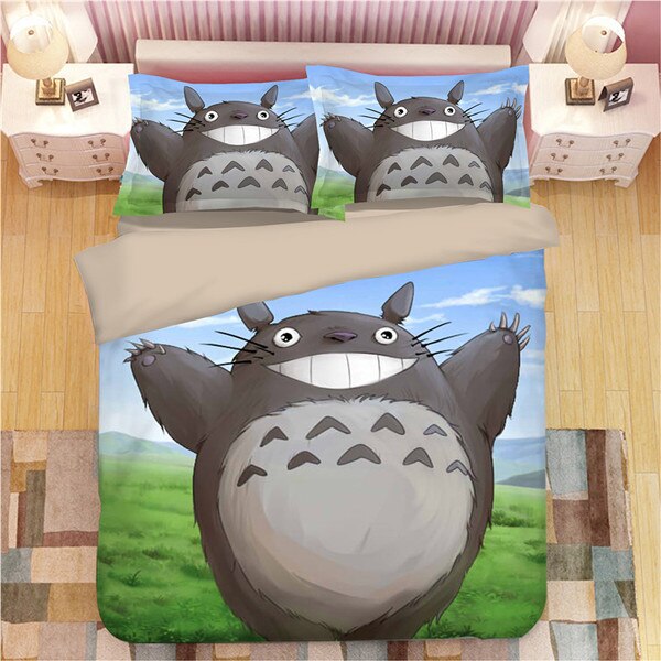 Japan Totoro 236 Duvet Cover and Pillowcase Set Bedding Set Japan Totoro 236 Duvet Cover and Pillowcase Set Bedding Set