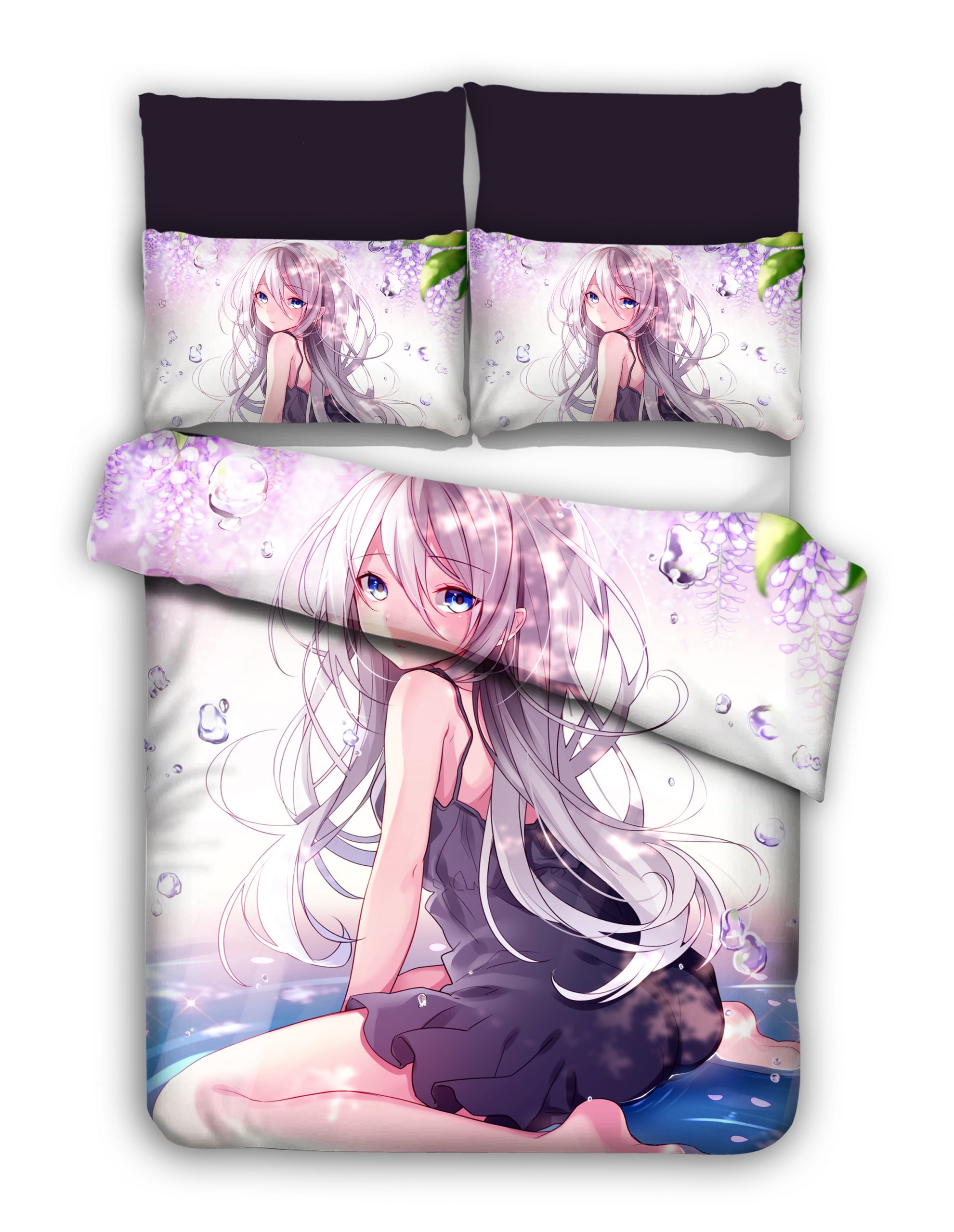 Japanese Cartoon Girl 5 Duvet Cover and Pillowcase Set Bedding Set Japanese Cartoon Girl 5 Duvet Cover and Pillowcase Set Bedding Set