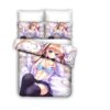 Japanese Cartoon Girl 7 Duvet Cover and Pillowcase Set Bedding Set
