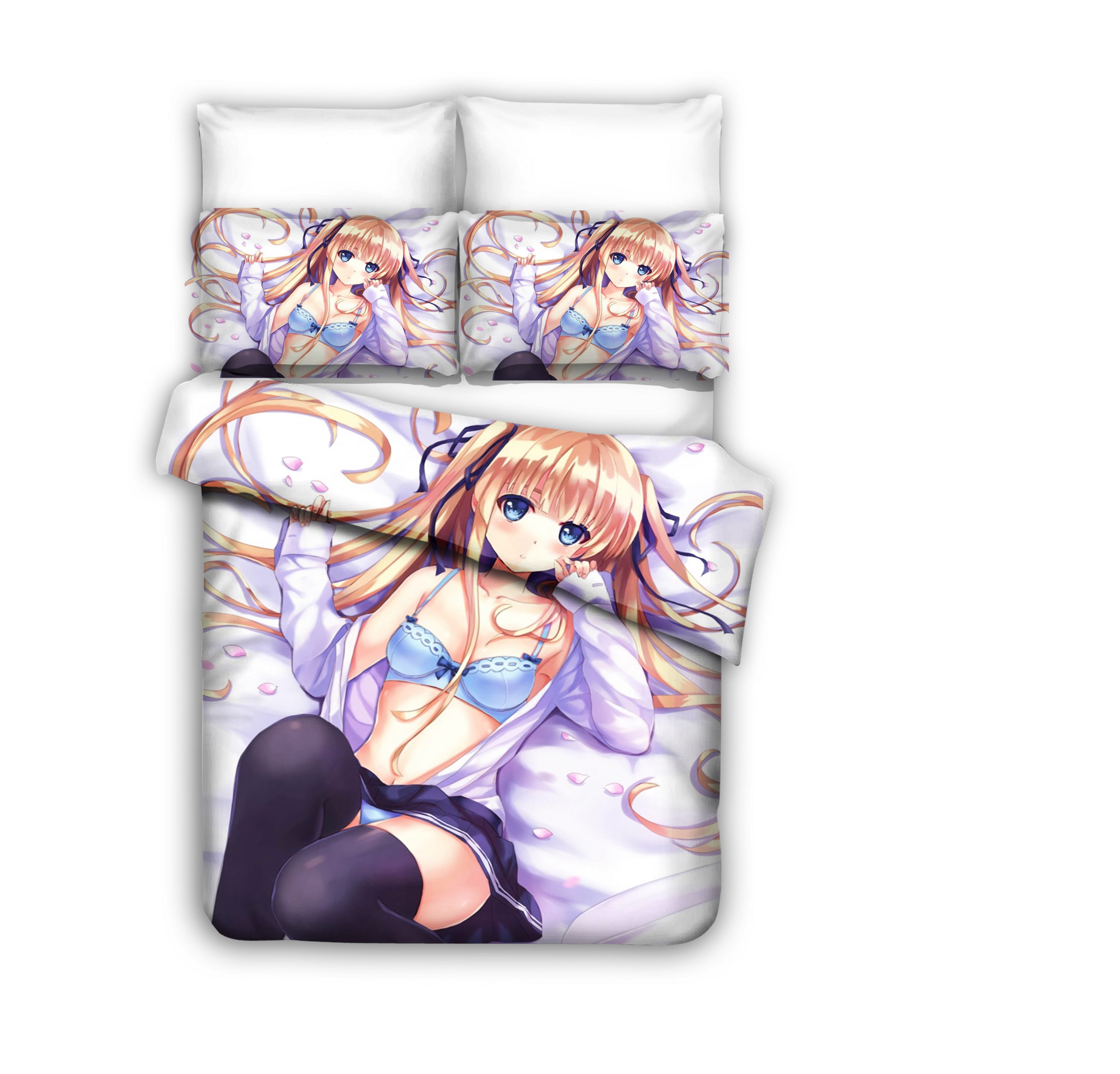 Japanese Cartoon Girl 7 Duvet Cover and Pillowcase Set Bedding Set Japanese Cartoon Girl 7 Duvet Cover and Pillowcase Set Bedding Set