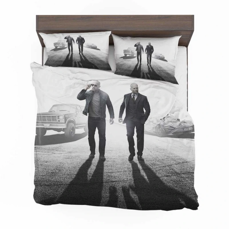 Jason-Statham-Dwayne-Johnson-in-Fast-Furious-Movie-Bedding-Set-1