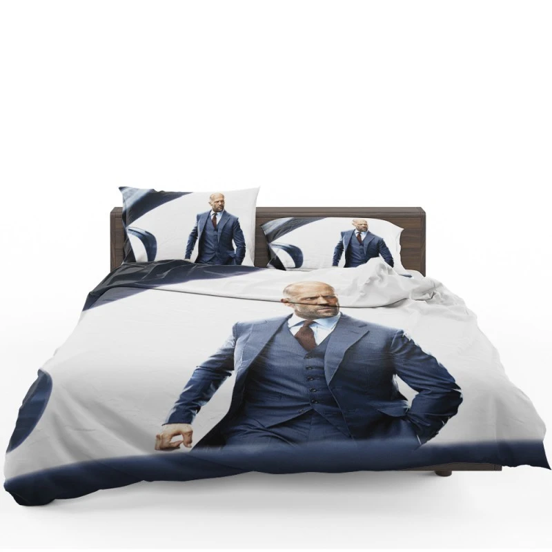 Jason Statham in Fast & Furious Presents Hobbs & Shaw Movie Bedding Set Jason Statham in Fast & Furious Presents Hobbs & Shaw Movie Bedding Set