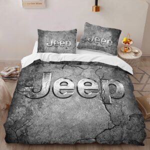 Jeep Cracked Art Bedding Set