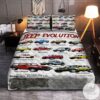 Jeep Evolution Car Quilt Bedding Set